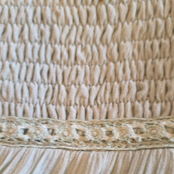 NWT Doe & Rae Medium Mint Ruffled Blouse - Picture 5 of 8